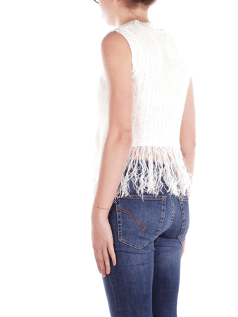 WEEKEND MAX MARA Top Bianco da donna