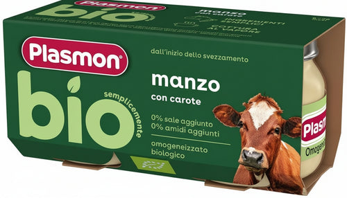 Plasmon bio omog manzo car 2pz