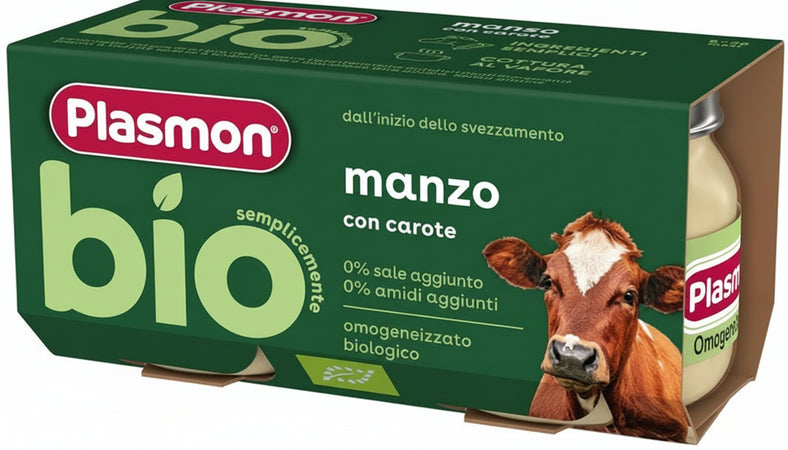 Plasmon bio omog manzo car 2pz