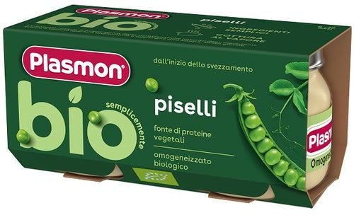 Plasmon bio omog piselli 2pz