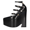 Versace Scarpe con Tacco Nero da donna
