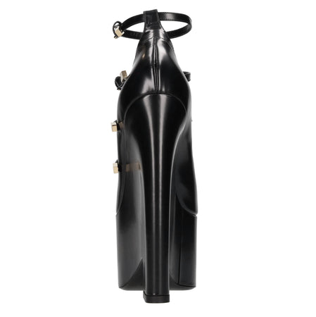 Versace Scarpe con Tacco Nero da donna