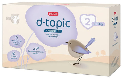 Dtopic pannolini 2 24pz
