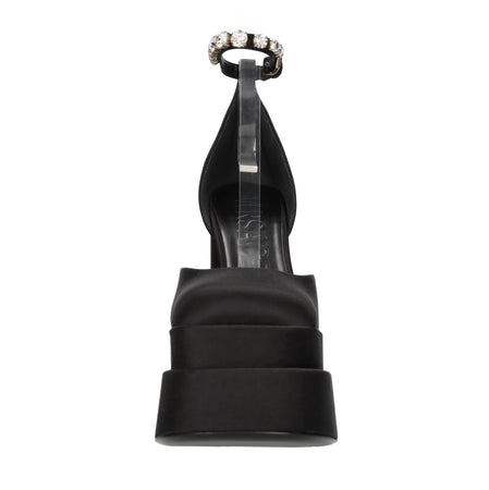 Versace Scarpe con Tacco Nero da donna