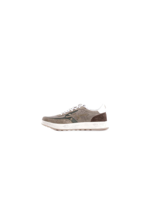 Premiata Sneakers Beige verde da uomo
