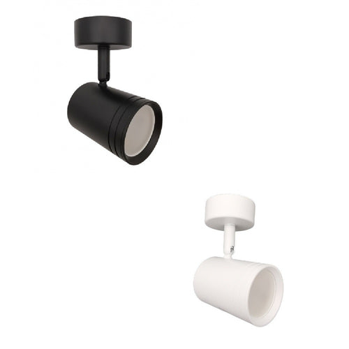 Porta Faretto Proiettore Orientabile Da Soffitto Parete A Cilindro Gu10 P28-gu10