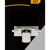 Portalampada Per Binario Monofase Connettore Lampadine E27 Adattatore Pista-e27