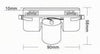 Portalampada Per Binario Monofase Connettore Lampadine E27 Adattatore Pista-e27