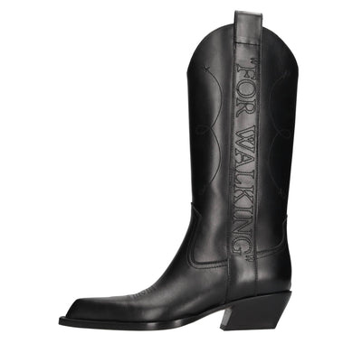Off-White Stivali Nero da donna