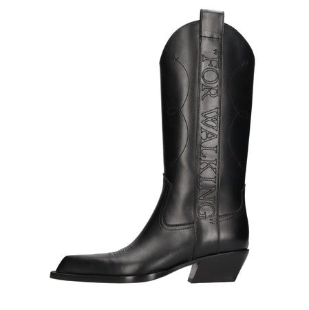 Off-White Stivali Nero da donna