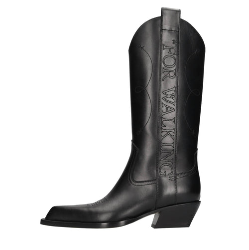 Off-White Stivali Nero da donna