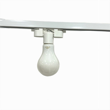 Portalampada Per Binario Monofase Connettore Lampadine E27 Adattatore Pista-e27