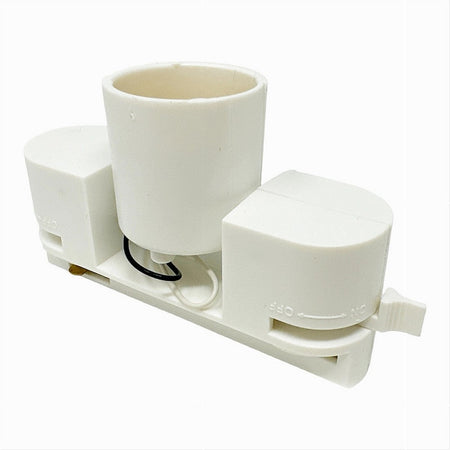 Portalampada Per Binario Monofase Connettore Lampadine E27 Adattatore Pista-e27