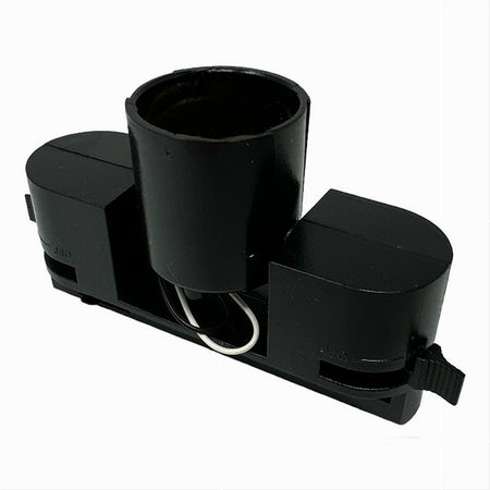 Portalampada Per Binario Monofase Connettore Lampadine E27 Adattatore Pista-e27