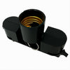 Portalampada Per Binario Monofase Connettore Lampadine E27 Adattatore Pista-e27