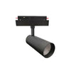 Faretto Led 14w Nero Magnetico Per Binario Monofase 48v Luce 3000k 4000k Cob-14w