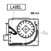 Ventola tangenziale FERGAS 4B06106 stufe a pellet 14706053