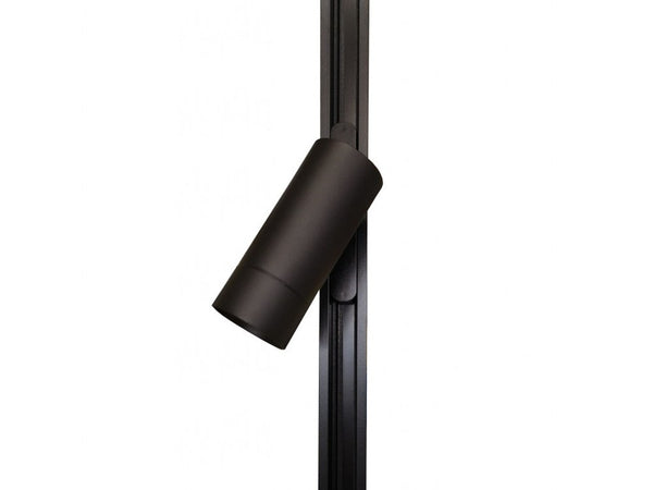 Faretto Led 14w Nero Magnetico Per Binario Monofase 48v Luce 3000k 4000k Cob-14w