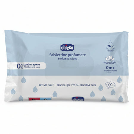 Chicco salviette 72pz noplaq