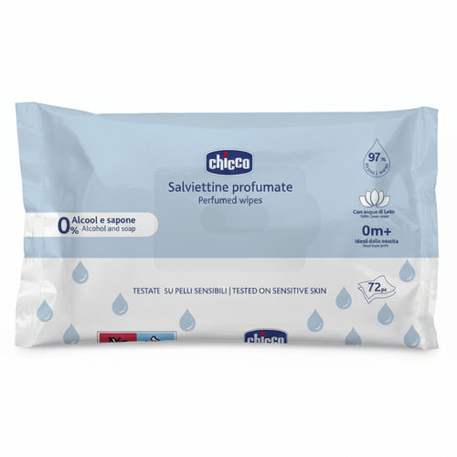 Chicco salviette 72pz noplaq