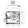 Ventola tangenziale FERGAS 4B06106 stufe a pellet 14706053