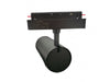 Faretto Led 24w Nero Magnetico Per Binario Monofase 48v Luce 4000k 3000k Cob-24w