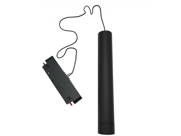 Faretto Led A Cilindro 8w Nero Per Binario Magnetico 48v Luce 3000k 4000k Cob-40