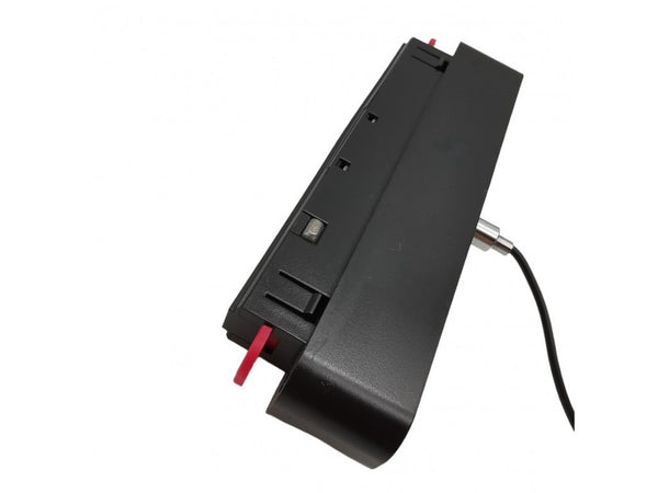 Faretto Led A Cilindro 8w Nero Per Binario Magnetico 48v Luce 3000k 4000k Cob-40