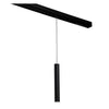 Faretto Led A Cilindro 8w Nero Per Binario Magnetico 48v Luce 3000k 4000k Cob-40