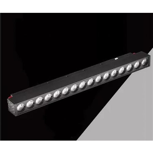 Faretto Barra Led 18w Magnetico Per Binario Monofase 48v Luce 4000k 3000k Fr-18w