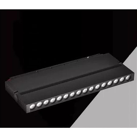 Faretto Led 24 W Magnetico Rettangolare Per Binario 48v Luce 3000k 4000k Fr-r300