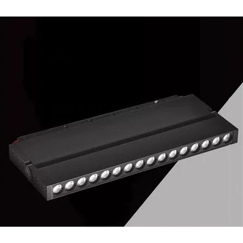 Faretto Led 24 W Magnetico Rettangolare Per Binario 48v Luce 3000k 4000k Fr-r300