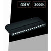 Faretto Led 24 W Magnetico Rettangolare Per Binario 48v Luce 3000k 4000k Fr-r300
