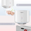 Asciugamani Elettrico Automatico 1400W Aria Calda e Fredda a Parete Bagno