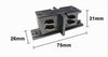 Connettore Tipo I Dritto Giunto Per Binario Trifase Colore Bianco Nero Gf068-d