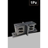 Connettore Tipo I Dritto Giunto Per Binario Trifase Colore Bianco Nero Gf068-d
