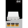 Faretto Led Rettangolare Da Incasso 6watt Luce 3000k 6000k 4000k Moderno Xtd-3-b