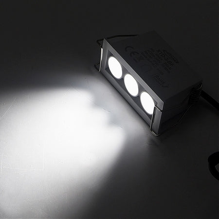 Faretto Led Rettangolare Da Incasso 6watt Luce 3000k 6000k 4000k Moderno Xtd-3-b