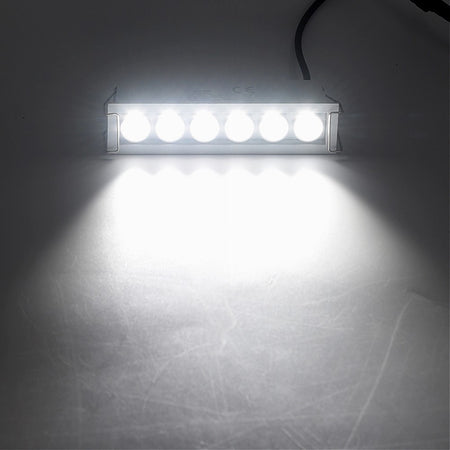 Faretto Led Rettangolare Da Incasso Bianco 11w Luce Calda Naturale Fredda Xtd-6-b