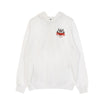 5TATE OF MIND Felpa Leggera Cappuccio Uomo Wolf White da uomo