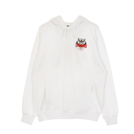 5TATE OF MIND Felpa Leggera Cappuccio Uomo Wolf White da uomo