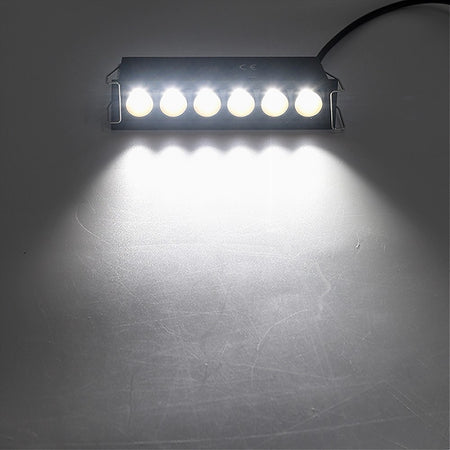 Faretto Led Rettangolare Incasso 11w Luce 6000k 4000k 3000k Moderno Nero Xtd-6-n