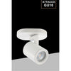 Applique Orientabile Da Soffitto Parete Lampada Attacco Gu10 Bianco Nero Th8801