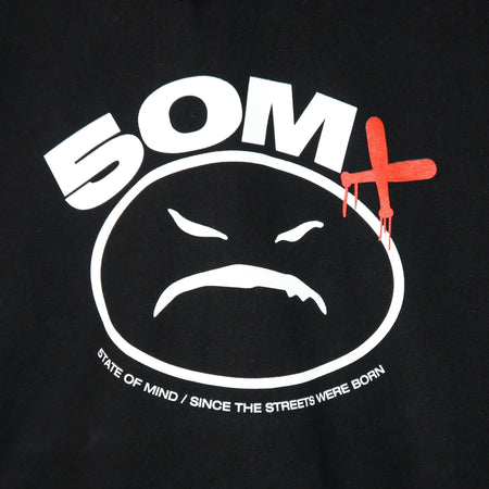 5TATE OF MIND Felpa Leggera Cappuccio Uomo Onyx Black da uomo