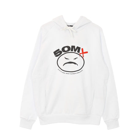 5TATE OF MIND Felpa Leggera Cappuccio Uomo Onyx White da uomo