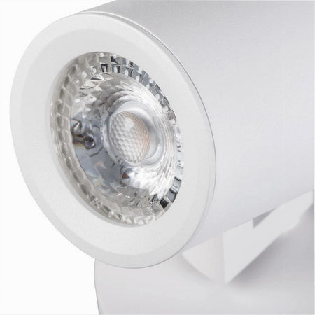 Applique 2 Diffusori Orientabile Soffitto Parete Lampada Gu10 Bianco Nero Th8802
