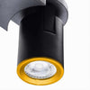 Applique 2 Diffusori Orientabile Soffitto Parete Lampada Gu10 Bianco Nero Th8802