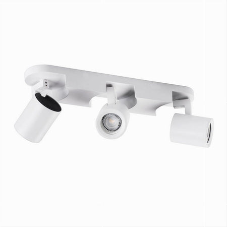 Applique 3 Diffusori Orientabile Soffitto Parete Lampada Gu10 Bianco Nero Th8803