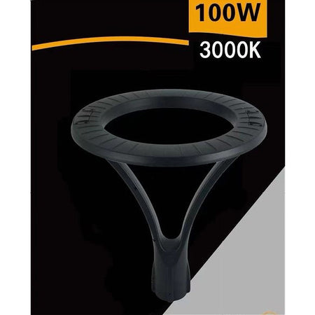 Lampione Moderno Led 100w Cerchio Fungo Ip65 Luce Esterni Giardino Cortile Gd-100w