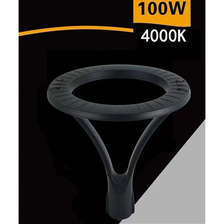 Lampione Moderno Led 100w Cerchio Fungo Ip65 Luce Esterni Giardino Cortile Gd-100w